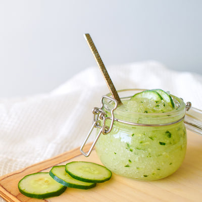 DIY Corner: Peppermint and Cucumber Sugar Scrub