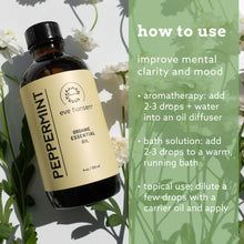 Organic Peppermint Oil - 4 oz