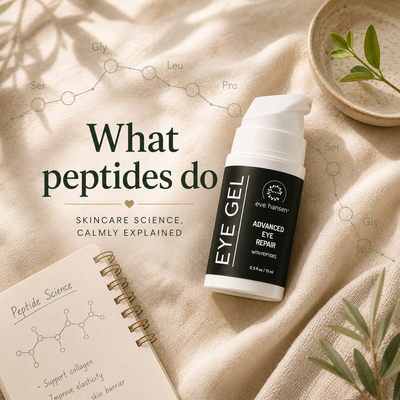 What Peptides Do for the Appearance of Your Eye Area