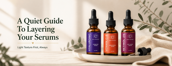 How To Layer The Eve Hansen Anti Aging Serum Set