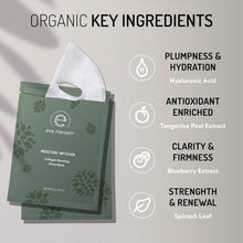 Eve Hansen Skincare Set: 5 Hyaluronic Face Mask Sheets & 8 oz Organic Rose Water Spray