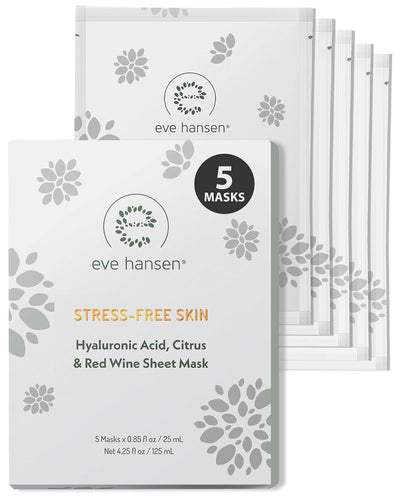 Stress-Free Skin Hydrating Sheet Mask Set - 5X Sheets