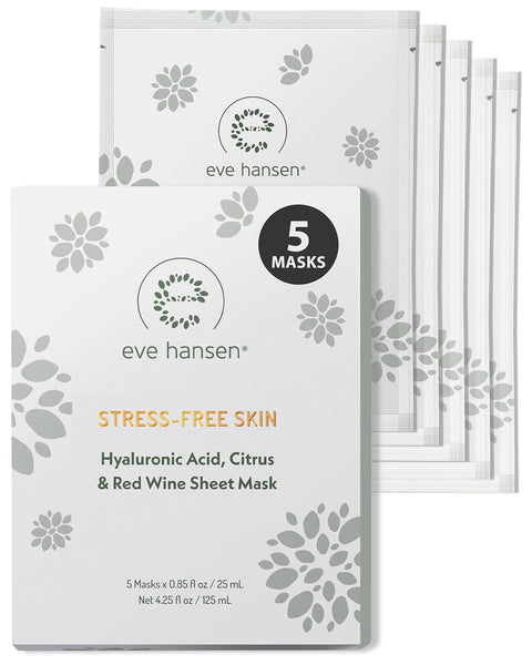 Stress-Free Skin Hydrating Sheet Mask Set - 5X