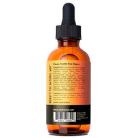 Eve Hansen Vitamin C Serum skincare bottle back label highlighting clean, cruelty-free, vegan formula and full ingredient list.