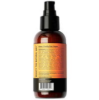 Eve Hansen Vitamin C Moisturizer skincare bottle back label highlighting clean, cruelty-free, vegan formula and full ingredient list.