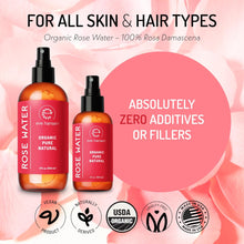 Eve Hansen Skincare Set: 5 Hyaluronic Face Mask Sheets & 8 oz Organic Rose Water Spray